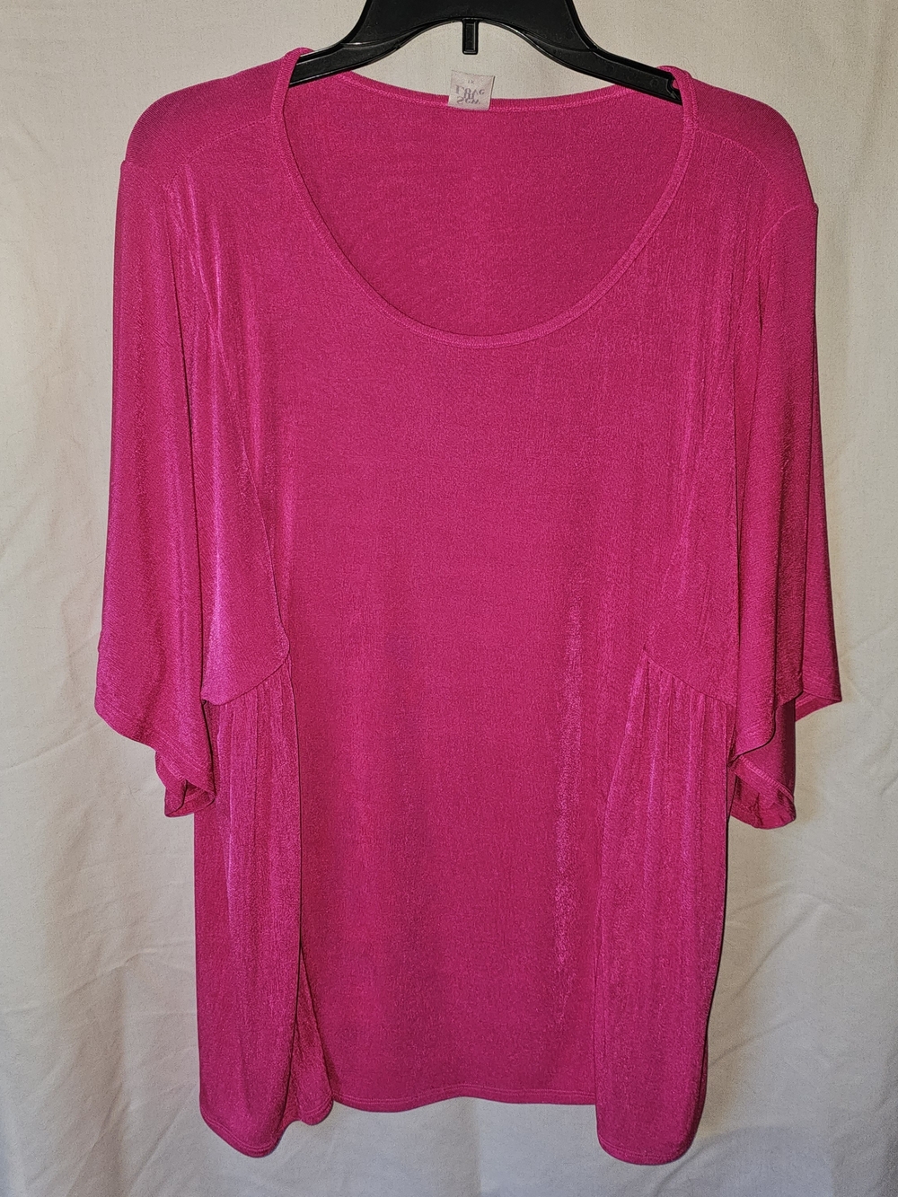 Sew In Love Fuchsia Scoop Neck Blouse